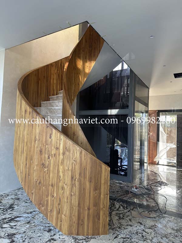 mẫu cầu thang xoắn ốc ms56 đà nẵng