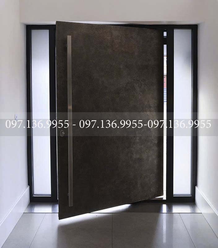 cửa chính biệt thự pivot