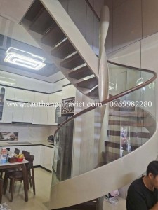 Mẫu cầu thang xoắn óc ms53