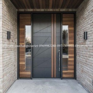 Cửa Chính Entrance Door MS07  Lựa Chọn Hoàn Hảo Cho Biệt Thự Hiện Đại